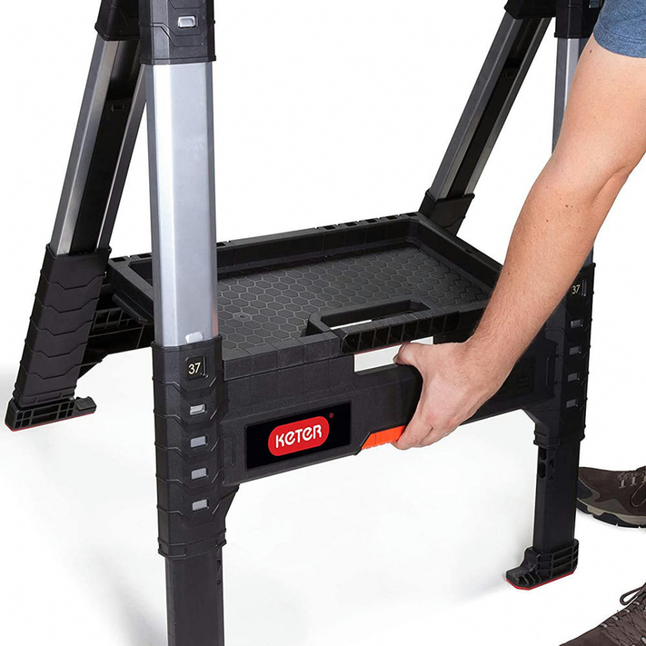 Козлы столярные складные, регулируемые Roc Pro Gear Lumber Jack Sawhorse KETER 17203039