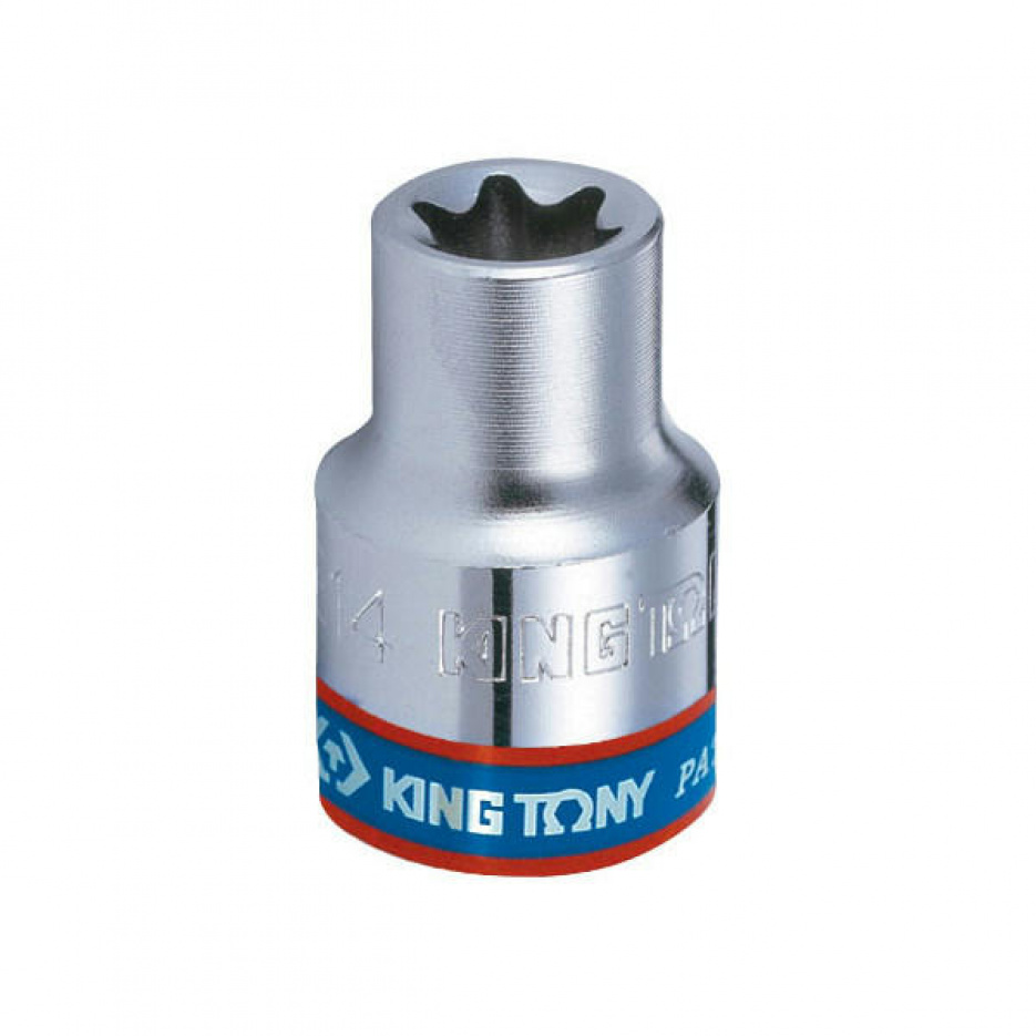 Головка торцевая TORX Е-стандарт 3/8", E18, L = 28 мм KING TONY 337518M