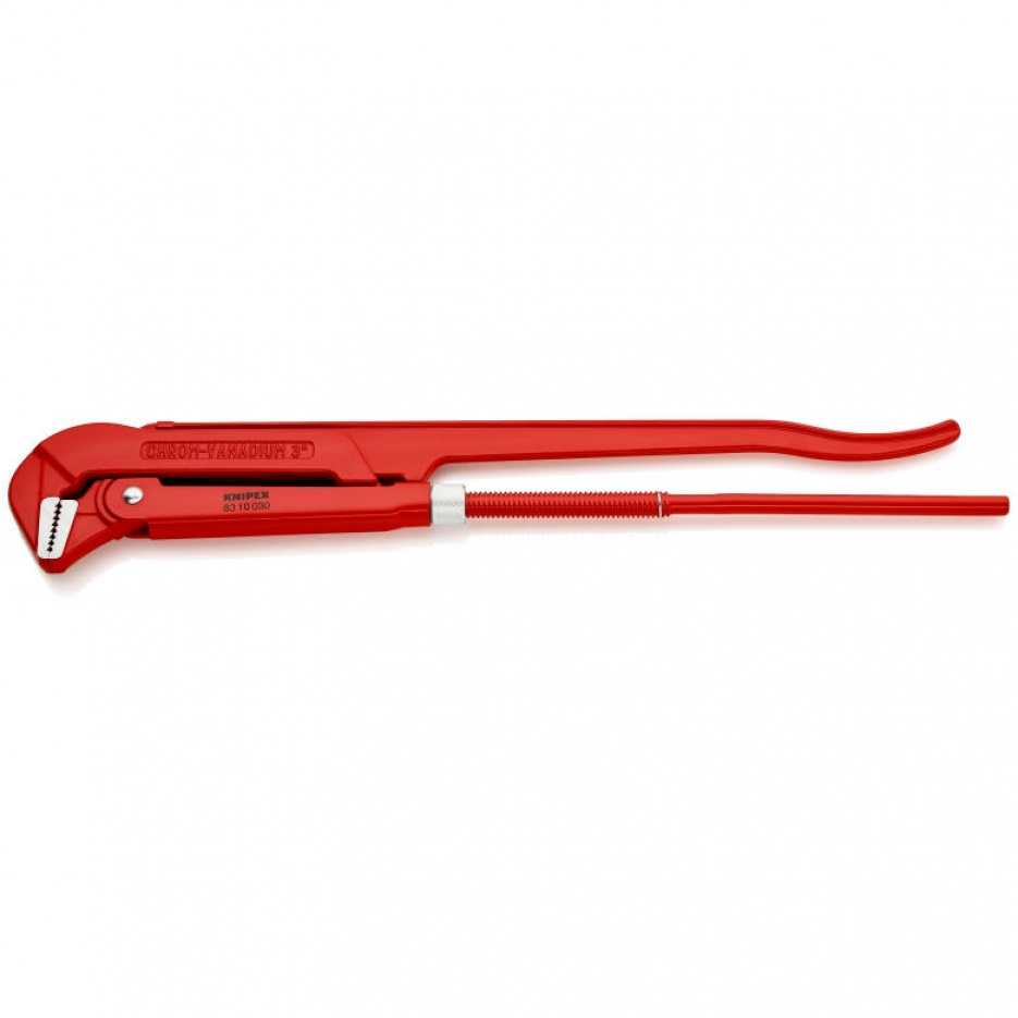 Ключ газовый с прямыми губками 90° №3 KNIPEX KN-8310030